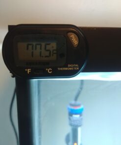 ZACRO 2 Pack Digital Aquarium Thermometer, Fish Tank Thermometer, Water Thermometer with Large LCD Display,Reptile Thermometer for Fish Tank Water Terrarium 44 61D3rYxLZKL