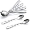 Hiware 6-Piece Demitasse Espresso Spoons, 4 Inches Stainless Steel Mini Coffee Spoons 64 61D5Art5tBL