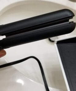 Herstyler Superstyler Onyx Ceramic Flat Iron, Ceramic Hair Straightener With Adjustable Temperature, Travel-friendly Dual Voltage Flat Iron Black 38 61D5uIwv6iL