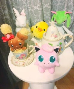 Sanei Pokemon All Star Series Jigglypuff Stuffed Plush, 5", Pink (PP02) 44 61D8O0Kv7cL