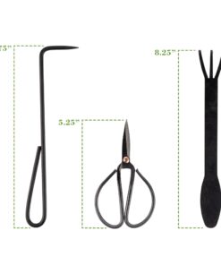 BambooMN Bonsai Tool Kit 5pc Basic Care Set - 1 Set 13 61DAG21HXQL