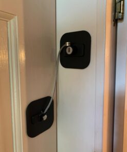 Refrigerator Lock,Fridge Lock with Keys,Freezer Lock and Refrigerator Lock for Child Proof(Fridge Lock-Black 1Pack) 35 61DB6DE8EDL