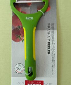Kuhn Rikon Piranha Y Peeler, 6.25-inch, Green 17 61DBqtrMlJL