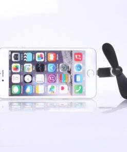 Stouch Mini Portable Dock Cool Cooler Rotating Fan iPad iPhone 7 Plus 6 6S 6 Plus 5 8 pin lightning - Black 14 61DC5egs5nL