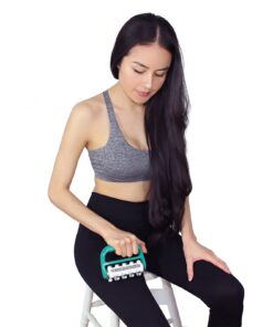 Coolife Fascia Release and Cellulite Remover Muscle Massage Roller, Mini Trigger Point Myofascial Deep Tissue Release Body Therapy Massager Tool for Men and Women Green 15 61DCimrYkeL