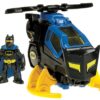 Fisher-Price Imaginext DC Super Friends Batman Toy Helicopter with Spinning Propellers and Batman Figure for Preschool Pretend Play Batcopter 28 61DEOJ1 BpL