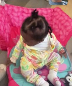 Marshmallow Furniture Kids 2 in 1 Flip Open Foam Compressed Lightweight Lounging Sofa and Extendable Sleeper Couch, Minnie Mouse, Pink 35 61DF5UZ2fML