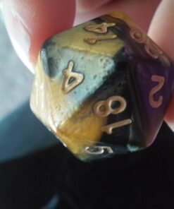 SmartDealsPro 5 x 7-Die Double-Colors Polyhedral Dice Sets with Pouches for D&D DND RPG MTG Dungeon and Dragons Table Board Roll Playing Games D4 D6 D8 D10 D% D12 D20 5-color Sets 78 61DFXHNbOvL