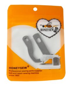 HONEYSEW Overlock Knife for Brother 929D 1034D 1134D Upper&Lower Knife XB0563001 X77683001 7 61DGDkMFAVL