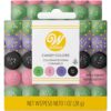 Wilton Candy Colors .25oz 4/PkgPink, Green, Violet & Black Garden 15 61DGfmw0S