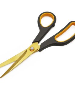 CCR Scissors 8 Inch Soft Comfort-Grip Handles Sharp Titanium Coating Blades, 4-Pack 24 61DHcXvLlaL