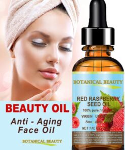 RED RASPBERRY SEED OIL 100% Pure/Natural/Virgin. Cold Pressed/Undiluted Carrier Oil. For Face, Hair and Body. 1 Fl.oz.- 30 ml. by Botanical Beauty 1 Fl Oz (Pack of 1) 13 61DIDrk1nUL