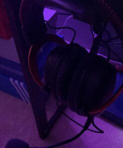 HyperX Cloud II - Gaming Headset, 7.1 Surround Sound, Memory Foam Ear Pads, Durable Aluminum Frame, Detachable Microphone, Works with PC, PS5, PS4, Xbox Series X|S, Xbox One – Red Wired 32 61DIaydr1UL