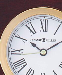 Howard Miller Pursuit Table Clock 645-730 – Glossy Rosewood Hall Finish, Black Roman Numerals, Decorative Compass-Rose Graphics, Classic Home Décor, Quartz Movement 11 61DNlxXHshL