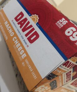 David Seed Sunflower Seeds, Nacho Cheese, 0.8 Ounce, 36 count 29 61DNpqVvqQL