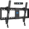 Mounting Dream UL Listed TV Mount for Most 37-75 Inch TV, Universal Tilt TV Wall Mount Fit 16", 18", 24" Stud with Loading Capacity 132lbs, Max Vesa 600 x 400mm, Low Profile Flat Wall Mount Bracket 28 61DNtJ07 0L