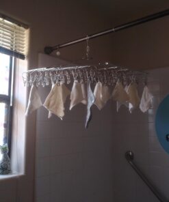 babygoal Baby Cloth Wipes 12 Pack, Washable Reusable Rayon from Bamboo Small Saliva Towels for Newborns, Ultra-Soft Cloth Face Wipes Beige 4.92x4.92 Inch (Pack of 12) 33 61DO08x9WEL