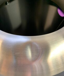 simplehuman 60 Liter / 16 Gallon Bullet Open Top Trash Can, Commercial Grade Heavy Gauge, Brushed Stainless Steel 60 Liter Round 15 61DOQjRszcL