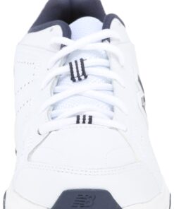 New Balance Boys KX624 Uniform Sneaker (Little Kid/Big Kid) Little Kid (4-8 Years) 1.5 Little Kid White/Navy 9 61DOWfeYHJL