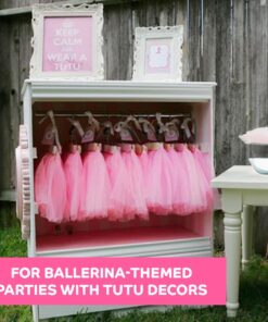 Kangaroo 5 Pcs Fairy Princess Tutu Ballet Layered Tulle Skirts for Girls I Perfect for Christmas Dance Costume Dress Up Birthday Party I Multicolor Skirt Set 23 61DPlRF1dL