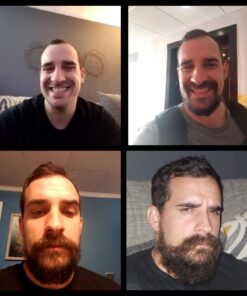 Polished Gentleman Beard Shampoo and Conditioner Set - Refreshing Beard Moisturizer & Mustache Softener - Beard Thickener with Tea Tree & Growth Oil - Paraben-Free & Sulfate-Free - Made by USA (4Oz) 4 Fl Oz (Pack of 2) 34 61DQG7N7SqL