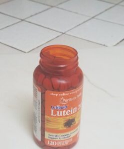 Puritan's Pride Lutein 20 mg with Zeaxanthin Softgels, Supports Eye Health, 120 Count 33 61DQe8S1UKL