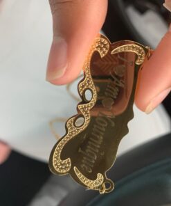 ProLuckis Handmade Personalized Name Jewelry Necklace 18k Gold Plated-Custom Made Any Name 27 61DRslM4jJL