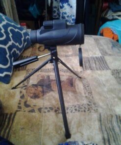 Gosky 12X50 High Power Prism Monocular Smartphone Holder and Handheld Tripod Kit- Waterproof/Fog-Proof/Shockproof Grip Scope -for Hiking,Hunting,Climbing,Birdwatching Watching Wildlife and Scenery 12x50 Monocular +Phone Holder+Handheld Tripod 36 61DSNdZE8vL