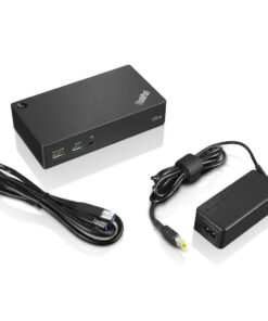 Alternative view of Lenovo Thinkpad Ultra Dock 40A80045US USB 3.0, USB 2.0, HDMI, Display Port Frustration-Free Packaging