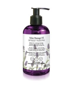 Relax Therapeutic Body Massage Oil - with Best Essential Oils for Sore Muscles & Stiffness – Lavender, Peppermint & Marjoram - All Natural - with Sweet Almond, Grapeseed & Jojoba Oil 8oz 8.5 Fl Oz (Pack of 1) 33 61DSjisL6RL 2