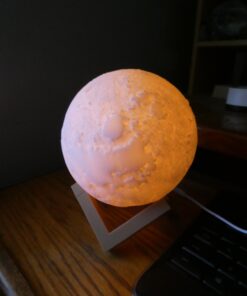 Ehobroc Moon Lamp 5.9 inch Moon Light Ball 3D Moon Lamp 3 Colors Moon Night Light, Touch&Remote Control LED Glowing Moon Globe Light, Christmas Gift for Kids Lover Children Parents Birthday Gifts 38 61DV6KFEP1L