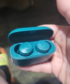 JLab Go Air Pop True Wireless Bluetooth Earbuds + Charging Case, Teal, Dual Connect, IPX4 Sweat Resistance, Bluetooth 5.1 Connection, 3 EQ Sound Settings Signature, Balanced, Bass Boost 46 61DVEYv8TOL