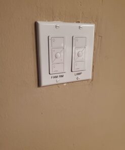 Lutron Caseta Smart Lighting Dimmer Switch and Remote Kit | P-PKG1W-WH | White 57 61DXDF1fZ5L