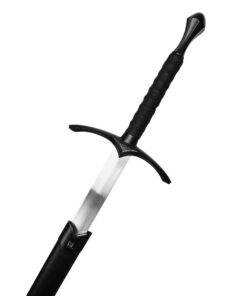 Medieval Sword One Hand Sword, Dull Blade. for Collection, Gift, Show and Fair Cosplay and LARP Wizard-Black 11 61DXF7kl03L