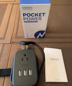 NTONPOWER Travel Power Strip with USB Ports, Portable Small Power Strip with 3FT Wrapped Flat Plug Extension Cord, 2 Outlets 3 USB Ports, Non Surge Protector for Cruise Ship Hotel Black 2 Outlets 3 USB-A 1 Pack 57 61DYKC0OjCL