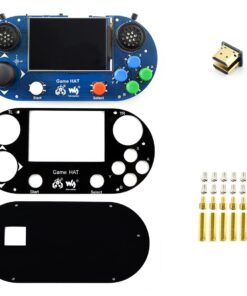 Alternative view of Waveshare Game HAT Compatible with Raspberry Pi 4B/A+/B+/2B/3B/3B+/Zero W/Zero WH 3.5inch IPS Screen 480×320 Resolution Onboard Speaker and Earphone Jack