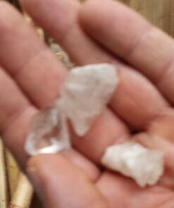 Hypnotic Gems Materials: 10 pcs A/B Grade Quartz Points - 1" to 1.5" - Raw Natural Stones for Wire Wrapping, Jewelry Making, Cutting, Cabbing, Tumbling, Lapidary, Polishing and Reiki Crystal Healing #2: "A/B" Grade 7 61DZSfv8rfL