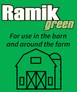 Neogen Ramik Green Fish Flavored Weather Resistant Rodenticide Nuggets, 4 lb bag 4-pound pouch 32 61DZYd0q95L