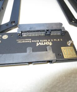 2.5" to 3.5" Drive Converter Internal Solid State SSD Card Hard Drive Bracket Adapter SATA SSD Enclosure Caddy Dock Desktop Mac PC 2.5 to 3.5 Mounting Hardrive for Samsung Crucial SanDisk ect SSD 26 61DaxpuK45L