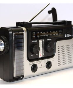 topAlert Emergency Solar Hand Crank Dynamo AM/FM/NOAA Weather Radio, Flashlight, Reading LED Light, Cell Phone Charger w/USB Adaptor 16 61DbTZbHK8L