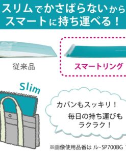 Kokuyo Campus Smart Ring Binder, Up to 25 Sheets, B5, 26 Holes, Japan Import, Transparent (RU-SP700T) 1pack 20 61Dc0TGk7NL