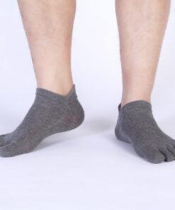 Meaiguo Toe Socks No Show Running Five Finger Socks for Men Women 4 Pairs Multicoloured 39 61DcnM36GRL