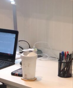 MaxGear Pen Holder for Desk, 3 Pack Pencil Holder, Non-Slip EVA Pad, Premium Mesh Metal Pen Holder, Desk Accessories & Workspace Organizers for Home, School & Office, Black, 3.7’’ Tall Mesh Black- 3.7" Tall 39 61DeEjleltL