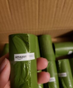 Amazon Basics Dog Poop Bags With Dispenser and Leash Clip, Brazilian Mango Scented, 270 Count, 18 Pack of 15, 13 Inch x 9 Inch 270 Bags 28 61DeT9RyIPL