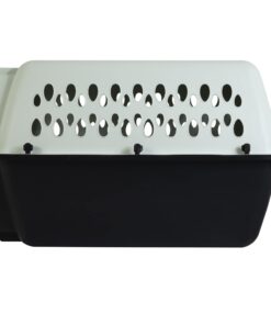 Petmate Pet Porter Fashion Dog Kennel 24", Pale Aqua & Black, for Pets 15-20lbs 24.1"L x 16.7"W x 14.5"H Pale Blue 27 61DfUY4czJL