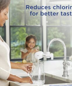 PUR Faucet Mount Replacement Filter 1-Pack, Genuine PUR Filter, 2-in-1 Powerful Filtration, Includes Lead Removal, White (RF33751) Filter Replacement 17 61Dfb7kjBHL