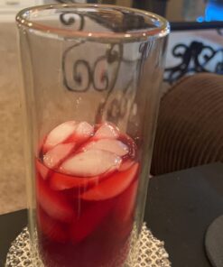 Sun's Tea (Set of 2) 20oz (600ml) Ultra Clear Strong Double Wall Insulated Thermo Glass Tumbler V3 Highball Glass for Beer/cocktail/lemonade/iced Tea/Smoothie (Real Borosilicate Glass, Not Plastic) 15 61DhCXvJjdL