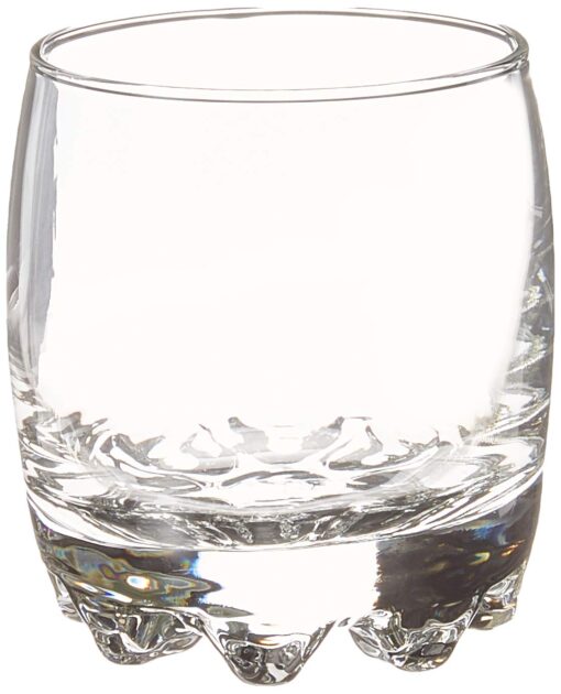 Bormioli Rocco Galassia Rocks Glasses (Set of 4), 10 oz, Clear