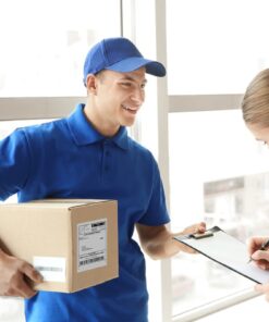 MFLABEL® 4 Rolls of 450 Direct Thermal Shipping Labels 4x6 for Zebra 2844 Zp-450 Zp-500 Zp-505 450 Labels/ Rolls 16 61DjchHt9vL