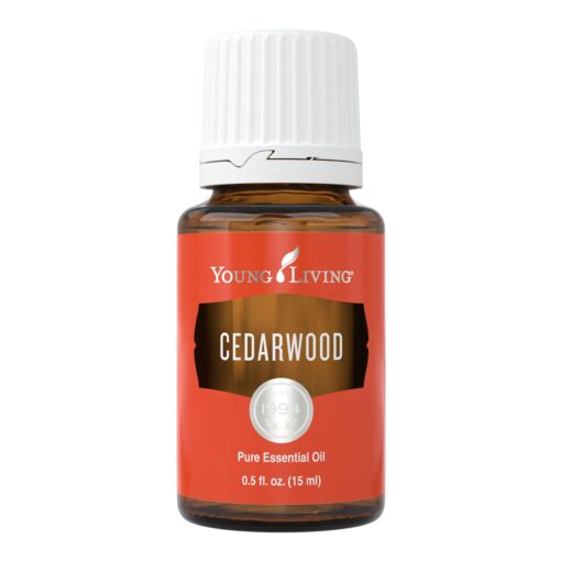 Cedarwood Essential Oil 15ml by Young Living Essential Oils for Healthy Skin, Hair, and Scalp, Unlock the Power of Pure, Calming, and Soothing Cedarwood Oil 0.51 Fl Oz (Pack of 1)